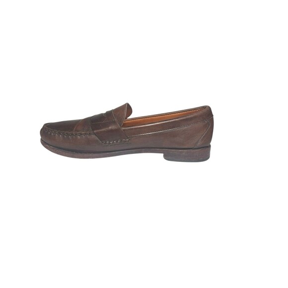 Allen Edmonds Cavanaugh Leather Penny Loafers Men’s Size 11 B Coffee Brown 50023 main image 16